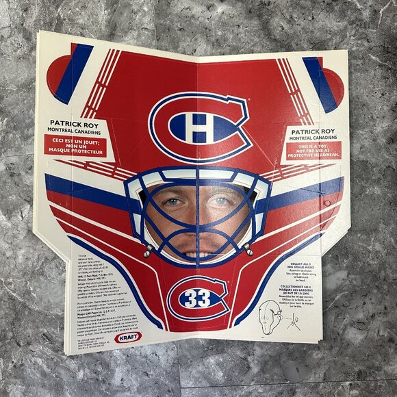 1994 1994-95 KRAFT GOALIE MASKS COMPLETE SET OF 8 - ROY POTVIN BELFOUR - Picture 9 of 9